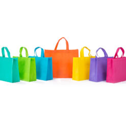 shopper TNT personalizzate manico corto