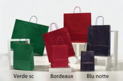 shopper personalizzate neutre sealing avana colorate pastello maniglia ritorta