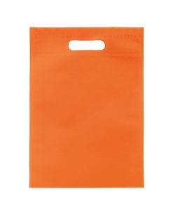 shopper tnt personalizzate arancione manico fagiolo