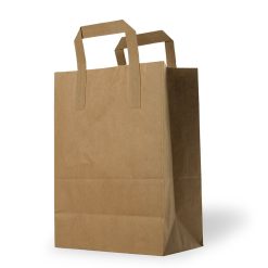 shopping bags kraft avana riciclato maniglia piatta