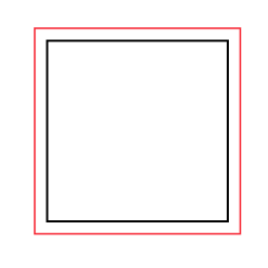Etichette chiudibusta stampa a caldo – Quadrata – F.to 3.3X3.3