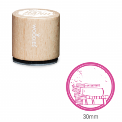 Bollo Woodies - Libri - Area stampa: Diametro 30mm
