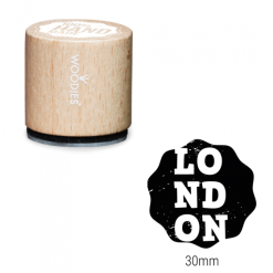 Bollo Woodies - Londra | Area stampa: Diametro 30mm