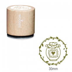 Bollo di Woodies - Jar of Jam | Area stampa: Diametro 30mm