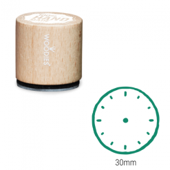 Bollo di Woodies - Orologio | Area stampa: Diametro 30mm