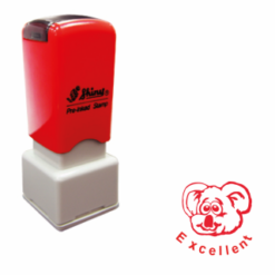 Eccellente bollo motivazionale dell'orso - HS013 - Area stampa: 11 x 11mm