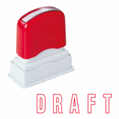 OA Draft Stamp - EN015 - Area stampa: 35 x 10mm