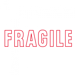 OA Fragile Stamp - EN019 | Area stampa: 35 x 10mm