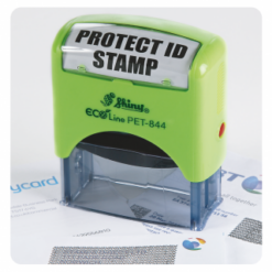 Proteggi il timbro ID PET-844 - Area stampa: 55 x 20mm