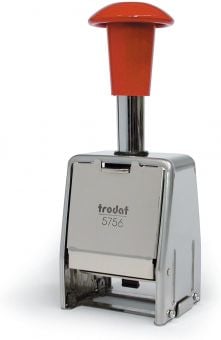 TRODAT 5746 / M Numero automatico Timbro 4.5mm - Telaio in metallo - Area stampa: 4