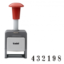 TRODAT 5756 / P Timbro automatico (Rexel UN12) 5.5mm | Dimensioni dell'impressione Caratteri da 5