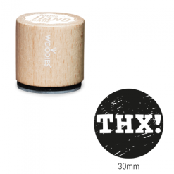 Timbro di Woodies - THX! | Area stampa: Diametro 30mm