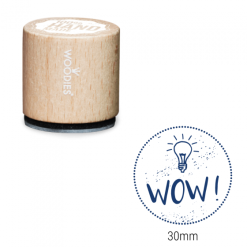 Timbro di Woodies - Wow! | Area stampa: Diametro 30mm