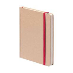 160 pagine a righe - Notes kraft - PB603-colore-Rosso