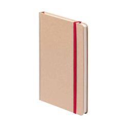 160 pagine righe - Notes kraft big - PB589-colore-Rosso