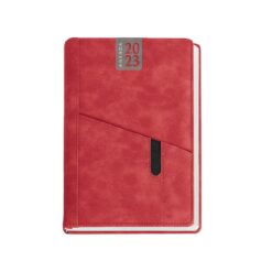 Agenda giornaliera - PB265 - f.to cm 15x21-colore-Rosso