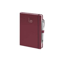 Agenda giornaliera - PB528 - f.to cm 15x21-colore-Bordeaux