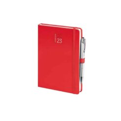 Agenda giornaliera - PB528 - f.to cm 15x21-colore-Rosso