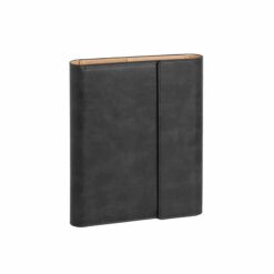 Agenda portafoglio - PB028SDS - interno giornaliero cm 17x24 ca. cm 22x27,5 ca-colore-Nero