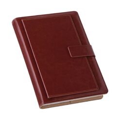 Agenda portafoglio - PB216SDA - interno giornaliero cm 17x24cm 18,5X25 ca (chiuso)-colore-Marrone