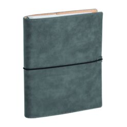 Agenda portafoglio - PB217SDA - interno giornaliero cm 15x21 ca. cm 17,5x22 ca-colore-Grigio