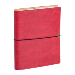 Agenda portafoglio - PB217SDA - interno giornaliero cm 15x21 ca. cm 17,5x22 ca-colore-Rosso