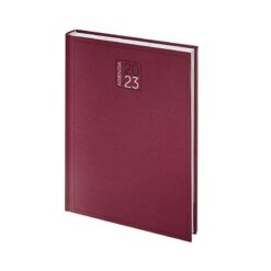 Agenda settimanale - PB540 - f.to cm 17x24-colore-Bordeaux