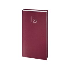 Agenda settimanale - PB550 - f.to cm 8x15-colore-Bordeaux