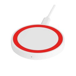 Base caricabatterie wireless - Recharge 5.0 - PF269-colore-Rosso
