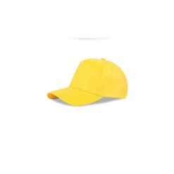 Berretto 5 pannelli cotone twill 108/58 - Basic golf - PM105-colore-Giallo