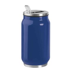 Borraccia termica acciaio 330 ml doppio strato 304+201 - Steel can 330 - PC434-colore-Blu