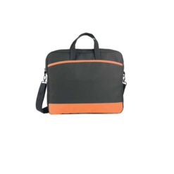 Borsa portacomputer imbottita poliestere 600d - Montry - PH205-colore-Arancio