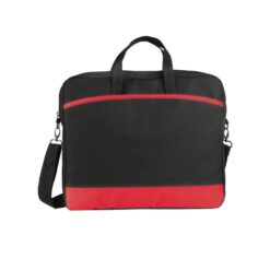 Borsa portacomputer imbottita poliestere 600d - Montry - PH205-colore-Rosso