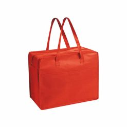 Borsa shopping con soffietto - Shop box - PG143-colore-Rosso