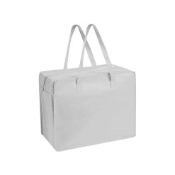 Borsa shopping con soffietto - Shop box - PG143-colore-Bianco