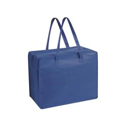 Borsa shopping con soffietto - Shop box - PG143-colore-Blu