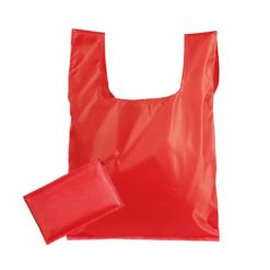 Borsa shopping nylon 210d - Sammy - PG108-colore-Rosso