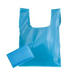 Borsa shopping nylon 210d - Sammy - PG108-colore-Azzurro