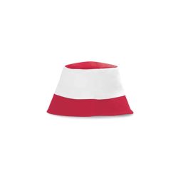 Cappello 3 pannelli cotone twill 108/58 - Skyline - PM155-colore-Rosso