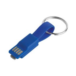 Cavo portachiavi per smartphone - Cable clip - PF520-colore-Blu