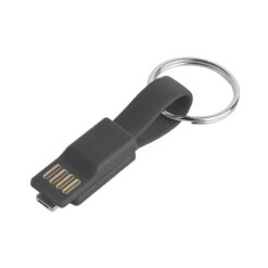 Cavo portachiavi per smartphone - Cable clip - PF520-colore-Nero