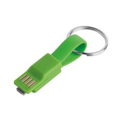 Cavo portachiavi per smartphone - Cable clip - PF520-colore-Verde Lime