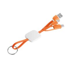 Cavo portachiavi per smartphone - Cable key - PF510-colore-Arancio