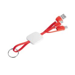 Cavo portachiavi per smartphone - Cable key - PF510-colore-Rosso