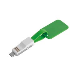 Cavo portachiavi per smartphone - Cable tag - PF515-colore-Verde Lime
