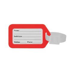 Etichetta valigia - Tagly - PJ650-colore-Rosso