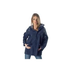 Giacca antipioggia con cappuccio - Lluvia - PL280-colore-Blu