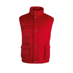 Giubbino smanicato impermeabile waterproof - Madrid - PM701-colore-Rosso