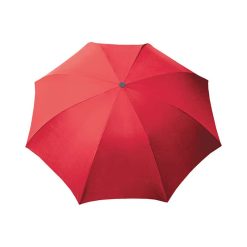 Mini ombrello automatico con fodero - Damp - PL131-colore-Rosso