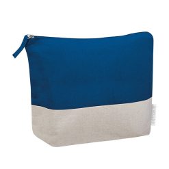 Necessaire da viaggio in cotone - Mila - PI333-colore-Blu